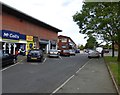 SJ8686 : Shops on Turves Road by Gerald England
