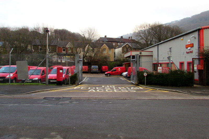 Abercarn Delivery Office © Jaggery :: Geograph Britain And Ireland