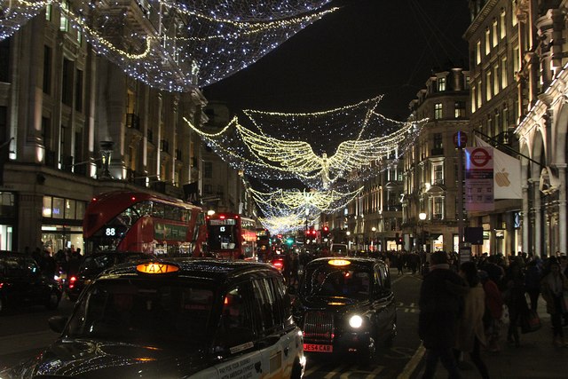 Regent Street Christmas Lights 2016
