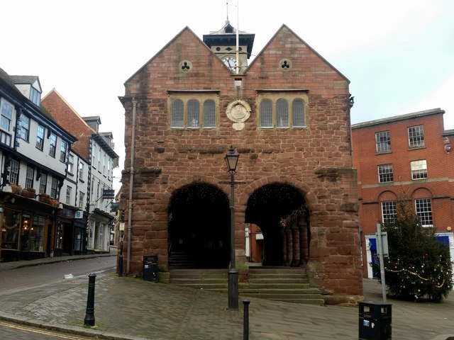 Market House, Ross-on-Wye from the east