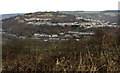 View towards Brynithel from Trinant