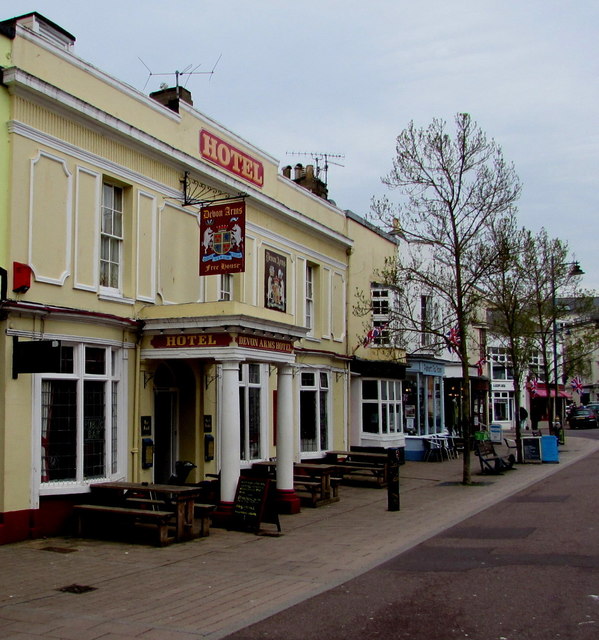 Devon Arms Hotel, Teignmouth © Jaggery Cc-by-sa/2.0 :: Geograph Britain ...