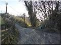 Rural scene in City, Powys