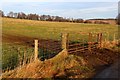 NJ5511 : South Fowlis farmland by Alan Reid
