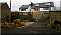 Houses on the north side of Castle Lane, Pontywaun