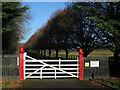 Stud farm entrance off Park Road