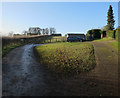 Road behind Castle Cottages