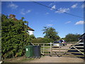 The entrance to Little Hazel Street Farm