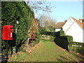 Footpath And Postbox