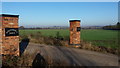 Farm landscape at Hollyhurst farm