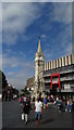 Leicester - Clock tower at Haymarket