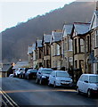 Ivor Street houses and cars, Cwmcarn