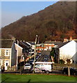 North along John Street, Cwmcarn