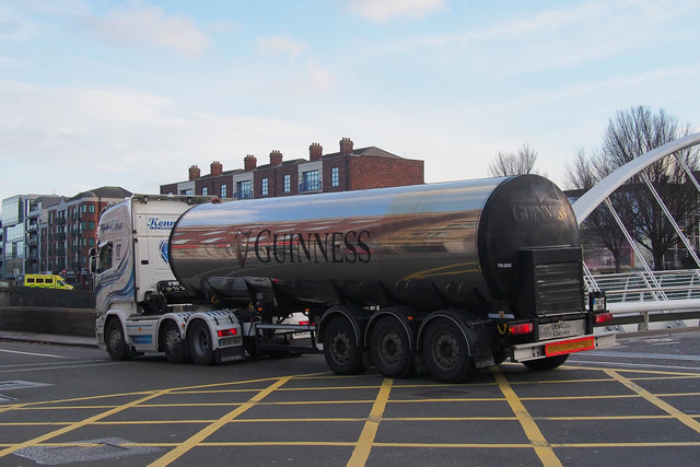 Guinness tanker, Dublin