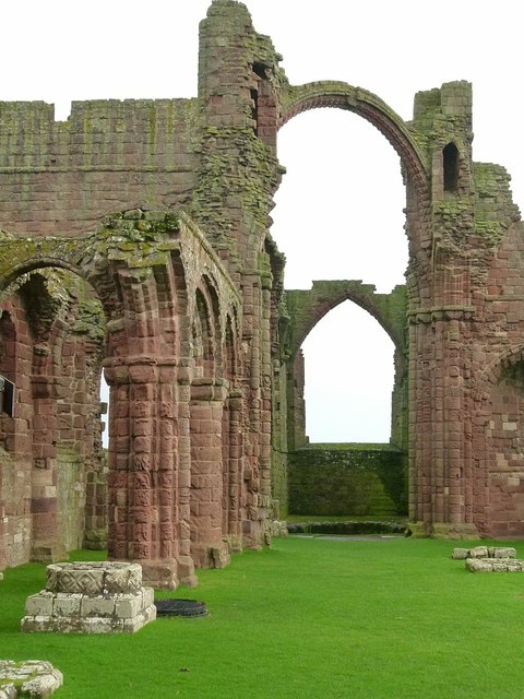 Lindisfarne Priory © Alan Murray-Rust cc-by-sa/2.0 :: Geograph Britain ...