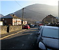 Wintry Edward Street, Cwmcarn