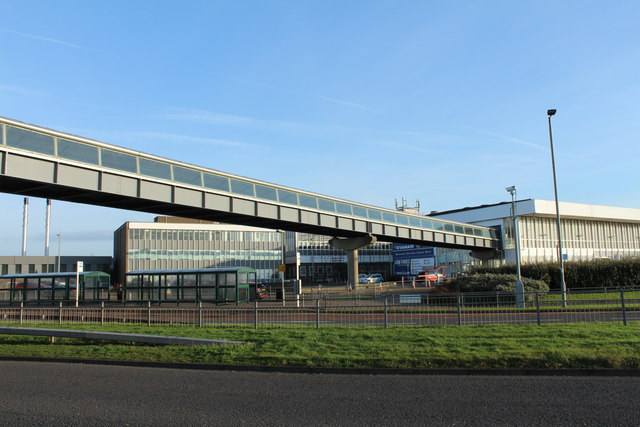 Covered Walkway, Prestwick Airport © Billy McCrorie cc-by-sa/2.0 ...