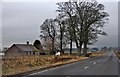 Sprottie Fauld, a cottage by the A94