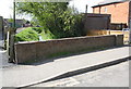 South parapet of bridge on Kelham Road