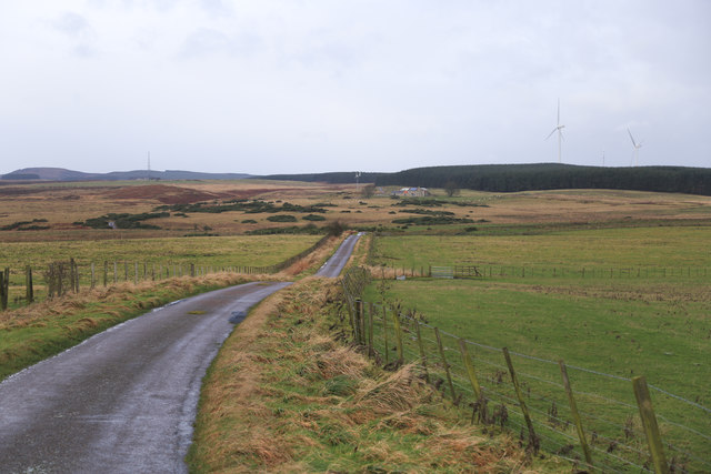 The road to Haughterslaw