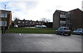 Windermere Square parking area near Coniston Close, Old Barn Estate, Newport