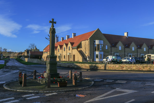 HPB Lucker Hall from war memorial