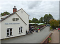 Café and gift shop at Grindley Brook in Shropshire