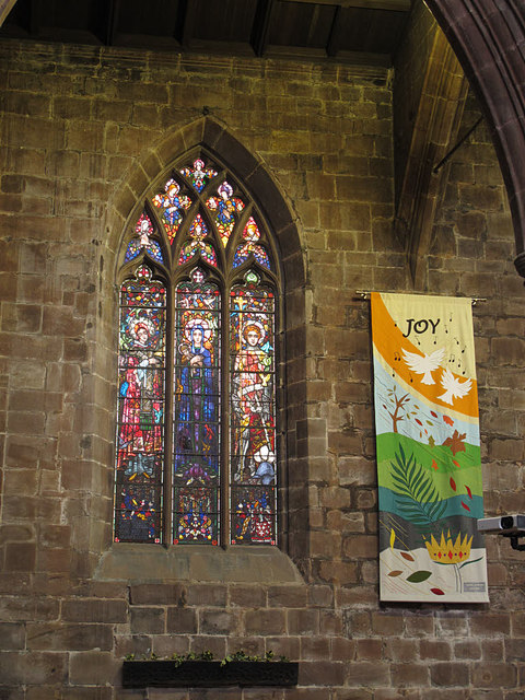 St Mary, Nantwich: Harry Clarke window