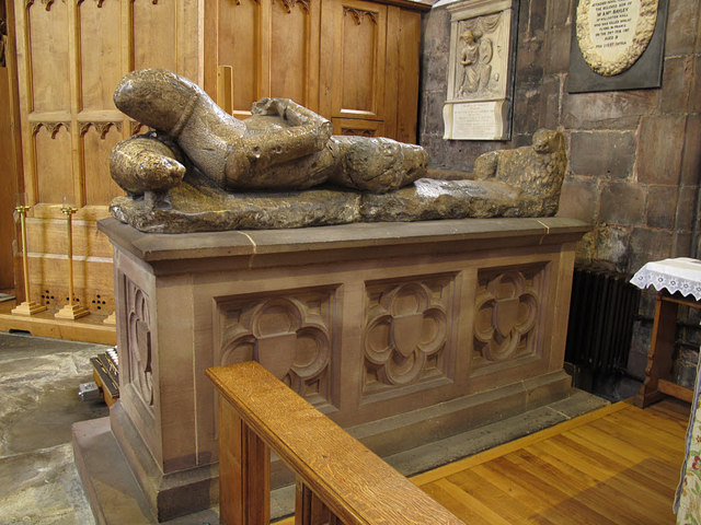 St Mary, Nantwich: Tomb of Sir David Cradock