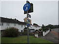 SN1202 : National Cycle Network Route 4 signs, New Hedges, Pembrokeshire by Jaggery