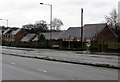 Westfield Gardens house roofs, Malpas, Newport