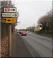 Stoke Road direction signs, Bromsgrove