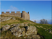NT7041 : Hume Castle On New Year's Day 2017 by James T M Towill