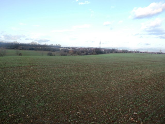 Fields near Upton