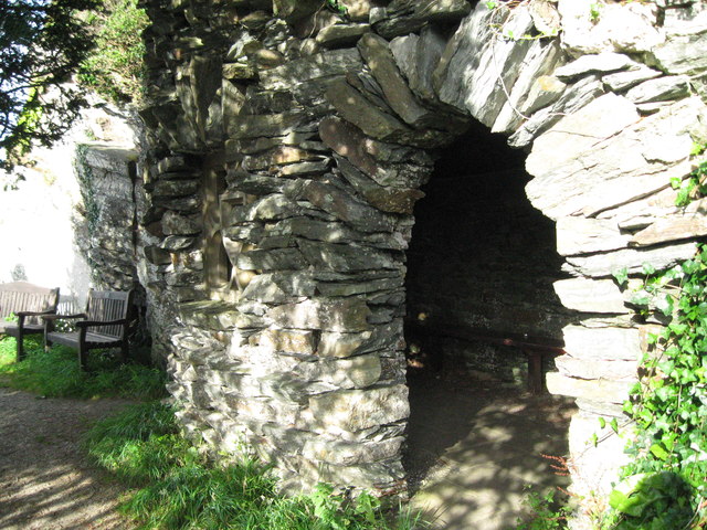 Jenny's Cove grotto 1 - Lee Abbey, North Devon