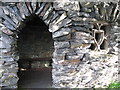 SS6949 : Jenny's Cove grotto 2 - Lee Abbey, North Devon by Martin Richard Phelan