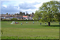 Local football match, Whitley, southeast Coventry