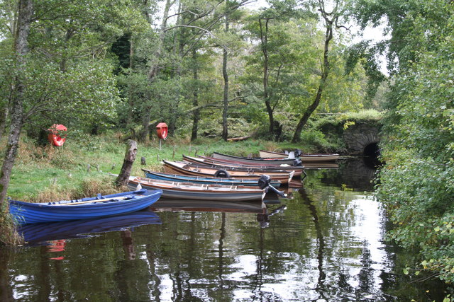 Rowing boats for hire near Ross Castle © Dr Neil Clifton :: Geograph ...