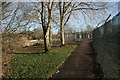 Footpath to the Allander Leisure Centre