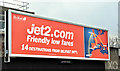 J3474 : Jet2 poster, Belfast (January 2017) by Albert Bridge