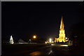 SD3101 : Little Crosby church at night by Mike Pennington