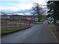 Looking down on Crieff Hydro Equestrian Centre