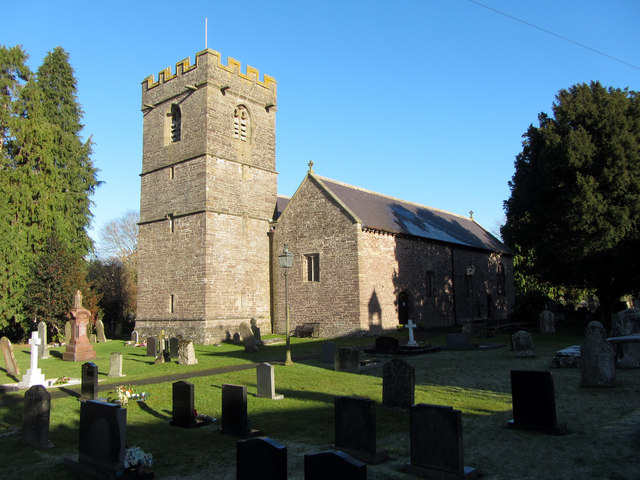 St. Paulinus' Church, Llangors © Gareth James :: Geograph Britain and ...