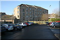 Rear of tenements on Cross Arthurlie Street, Barrhead