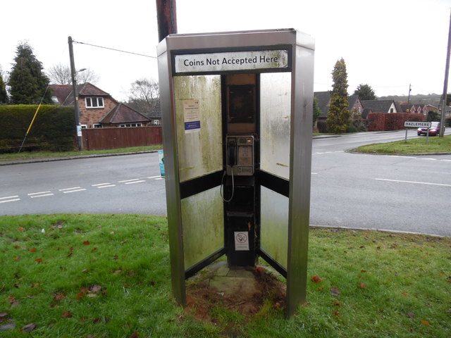 Former KX300 Telephone Kiosk in Brimmers Hill, Widmer End