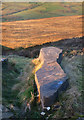SE0236 : Pointed Slab on Penistone Hill by Des Blenkinsopp