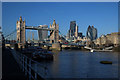 TQ3380 : Tower Bridge and the City of London by Jim Osley