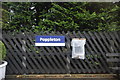 Sign, Poppleton Station