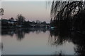 Staines bridge before sunrise