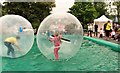 TQ6733 : Bubble rollers at Bewl Water by Patrick Roper